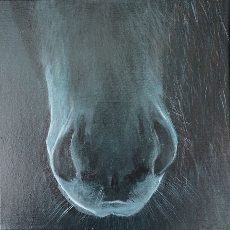 Akryl på lærred.
30 x 30 cm
Solgt